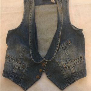 Denim vest
